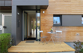 Der neue Eingangsbereich