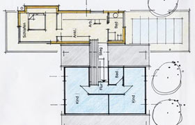 Architekturburo Peter Brinkmann Anbau Eines Holzhauses An Ein